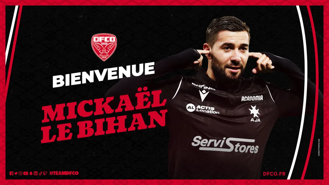 Mickaël Le Bihan va s’engager pour 3 ans à Dijon 